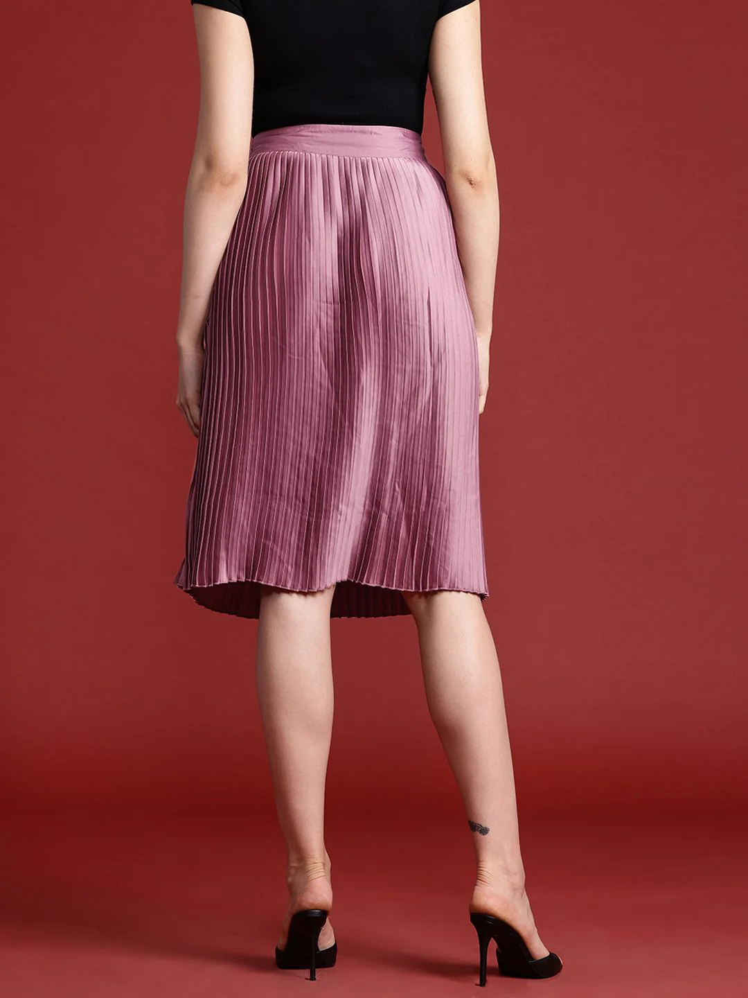 all about you Accordion Pleats Flared Skirt - Image 3