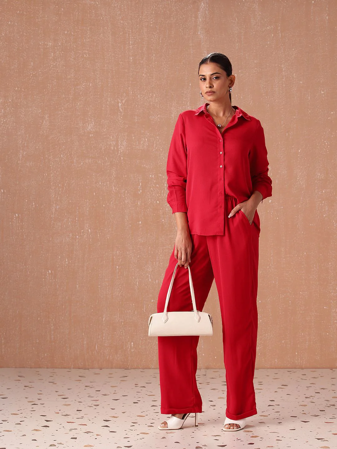 all about you all about you Solid Shirt with Trousers - Image 7