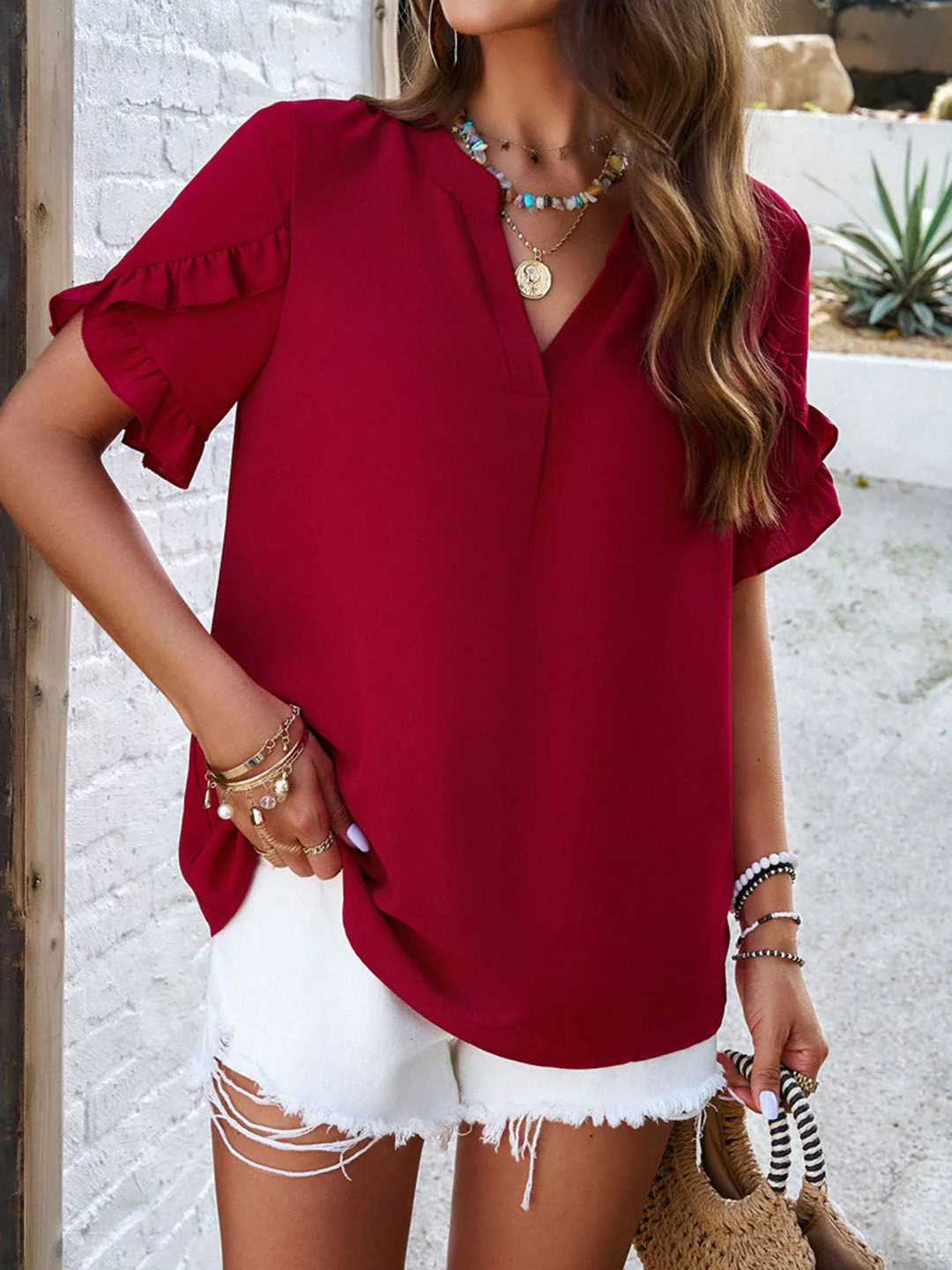 all about you Bell Sleeve Top - Image 6