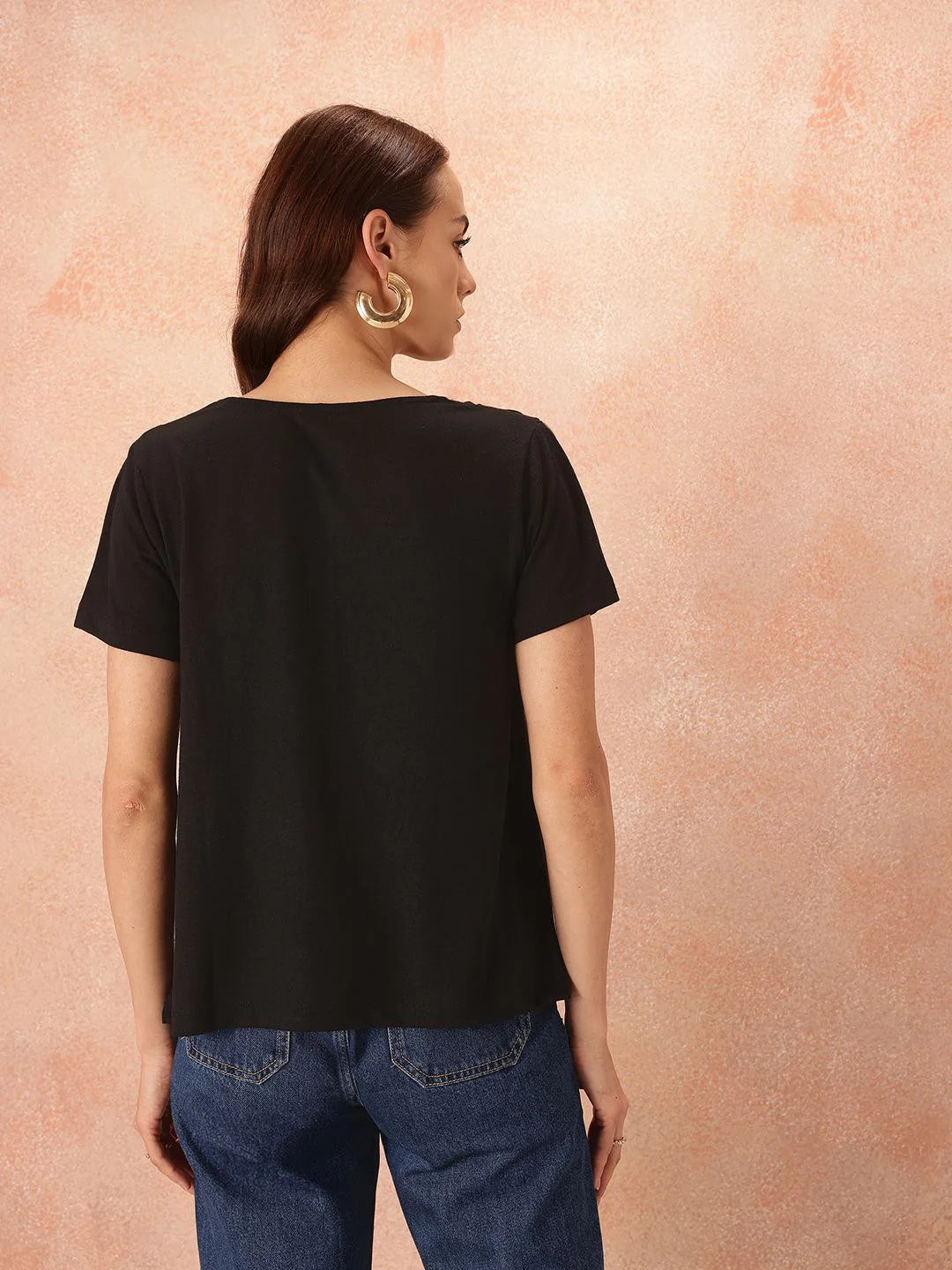 all about you Cowl Neck Solid Top - Image 4