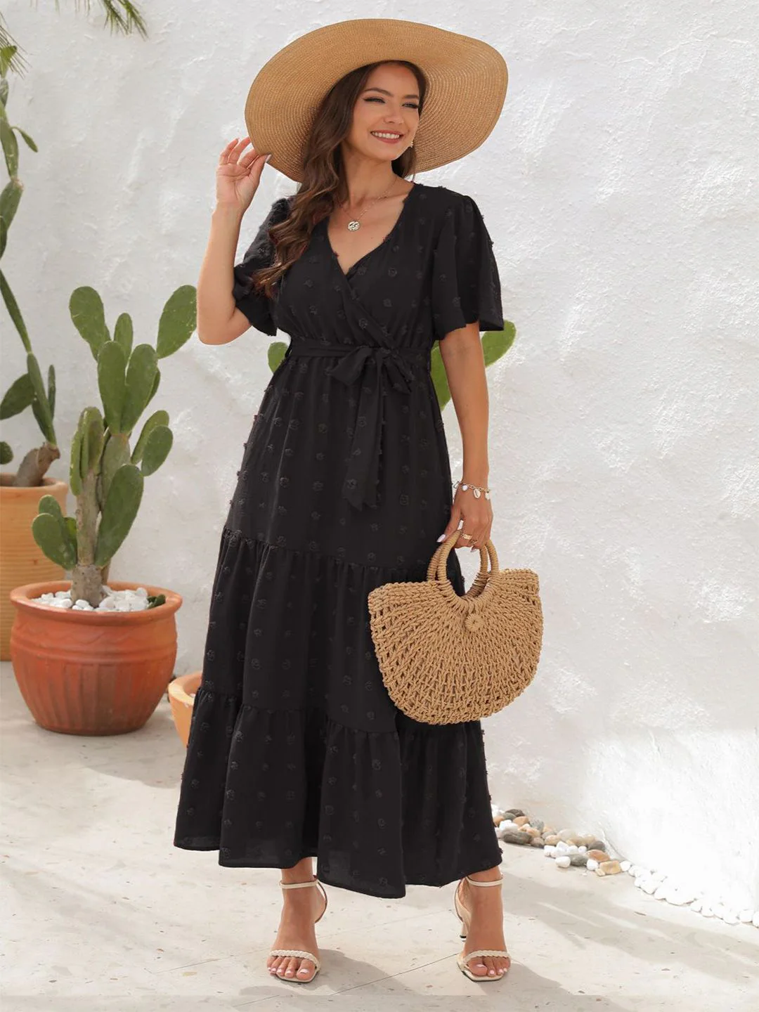 all about you Fit & Flare Maxi Dress