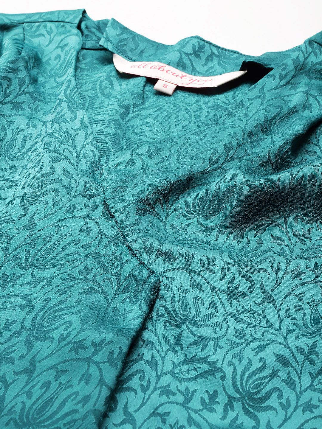 all about you Floral Design Wrap Detail Top - Image 2