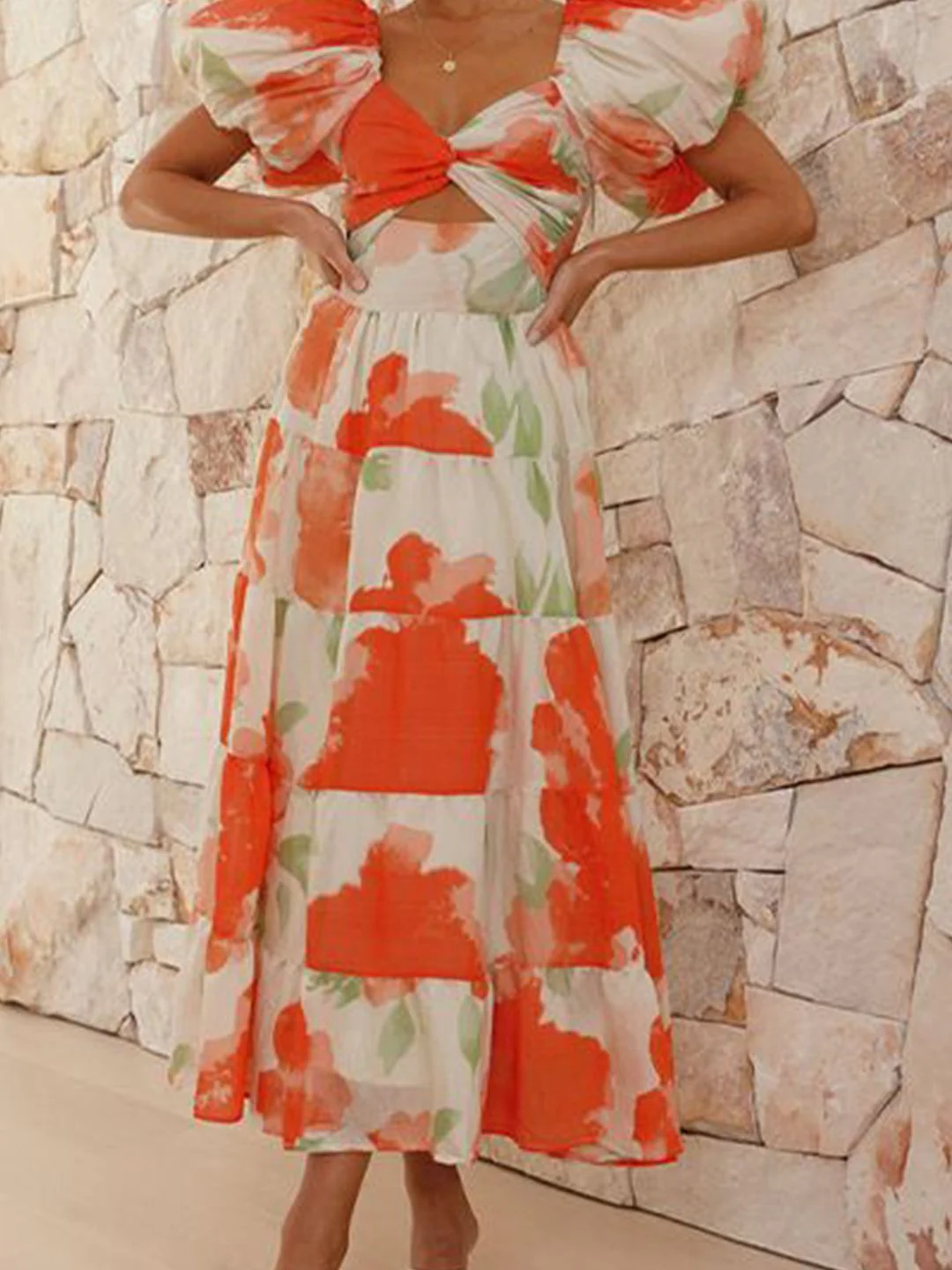 all about you Floral Print Maxi Dress - Image 2
