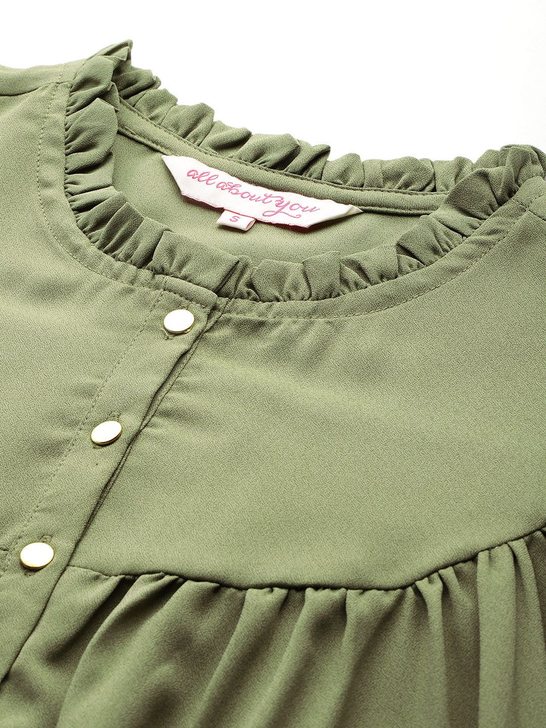 all about you Pleated Opaque Casual Shirt - Image 2