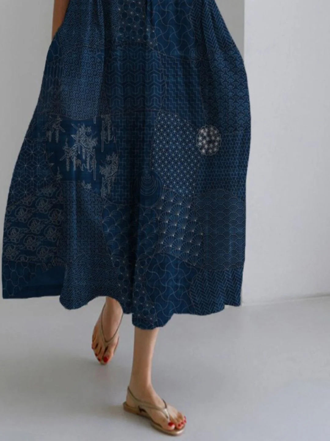 all about you Print Maxi Dress - Image 4
