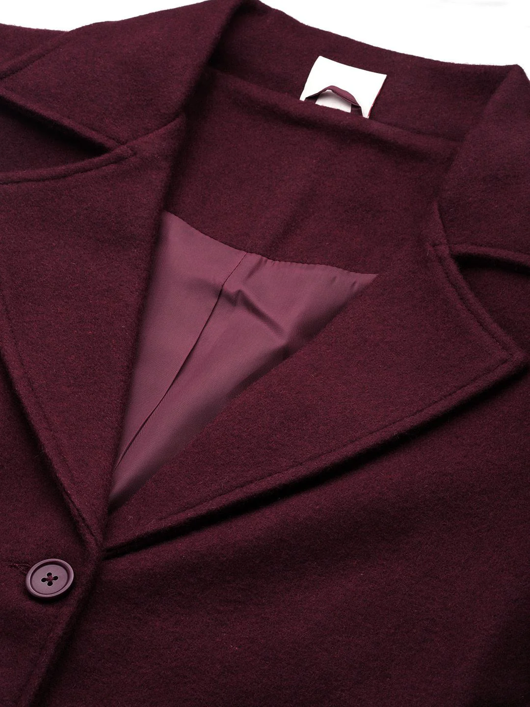 all about you Regular Fit Longline Overcoat - Image 2