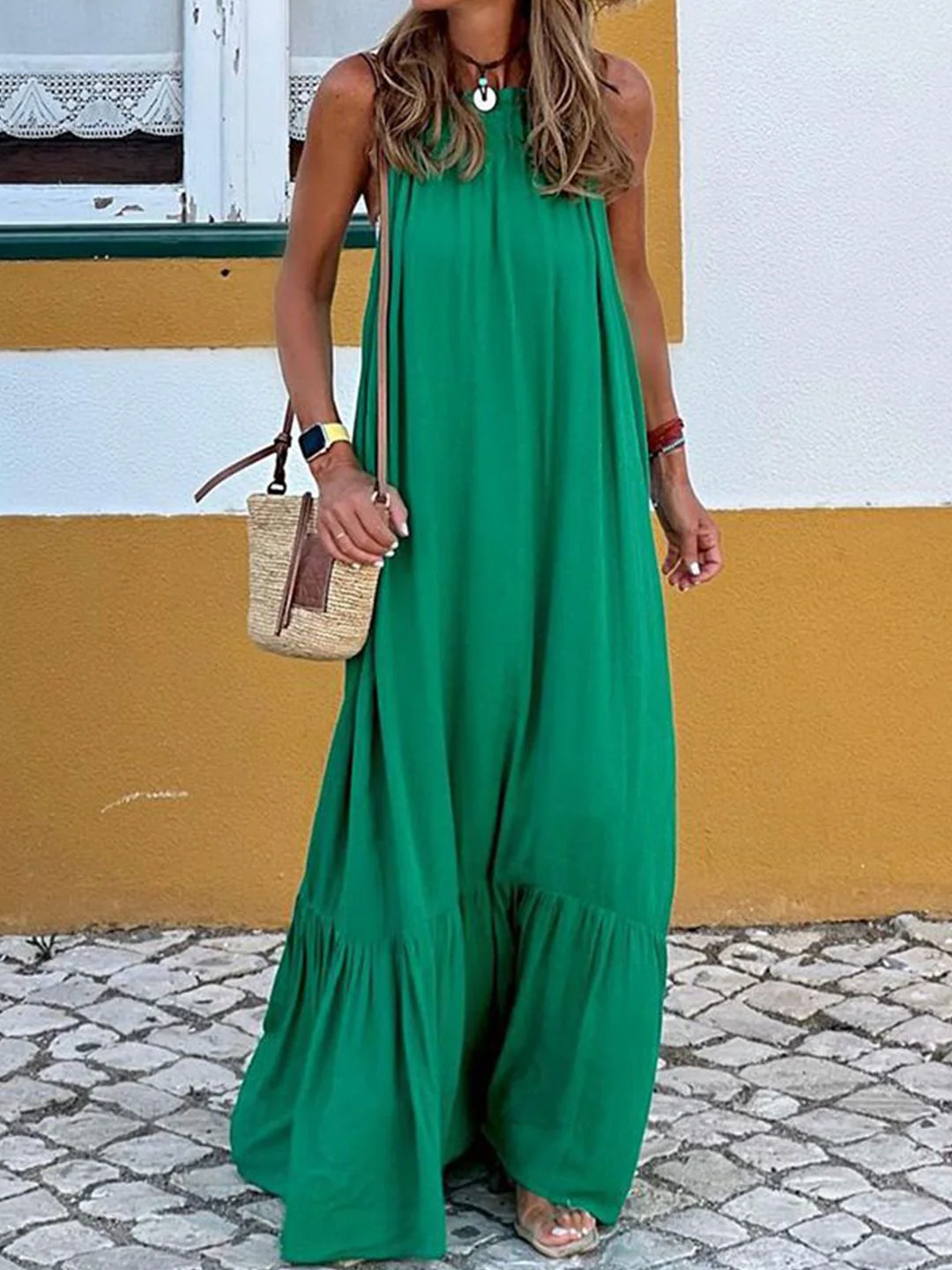 all about you Round Neck Maxi Dress - Image 5