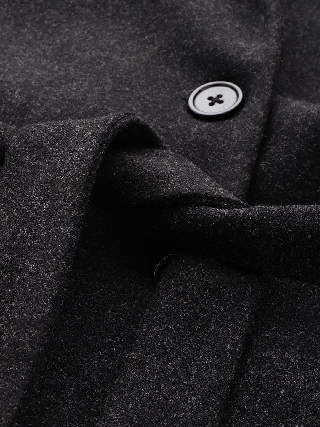 all about you Shawl Collar Hooded Trench Coat - Image 6