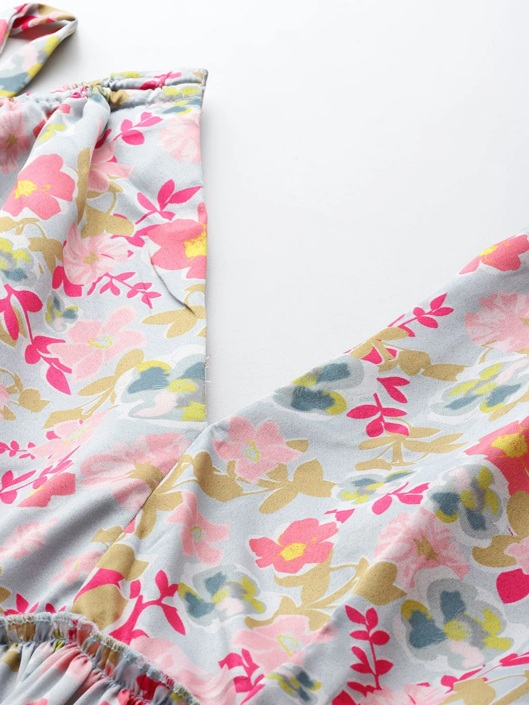 all about you Tie-Up Straps Floral Print Top - Image 2