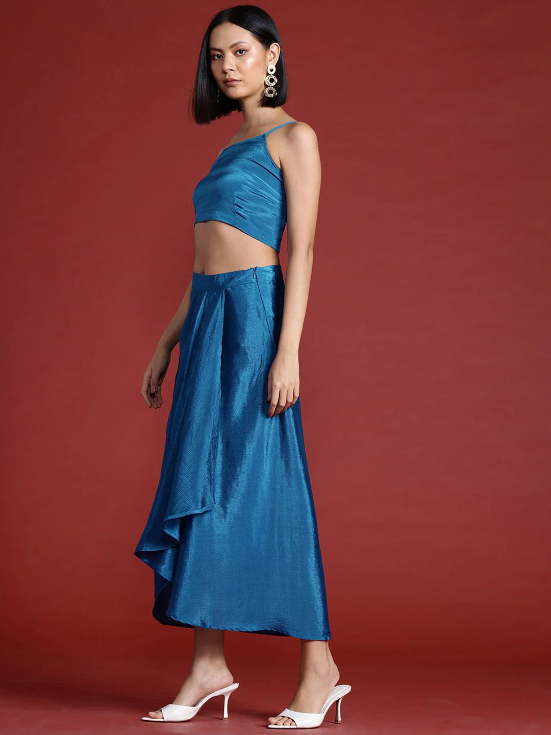 all about you Top with Skirt & Shrug Co-Ord Set - Image 4