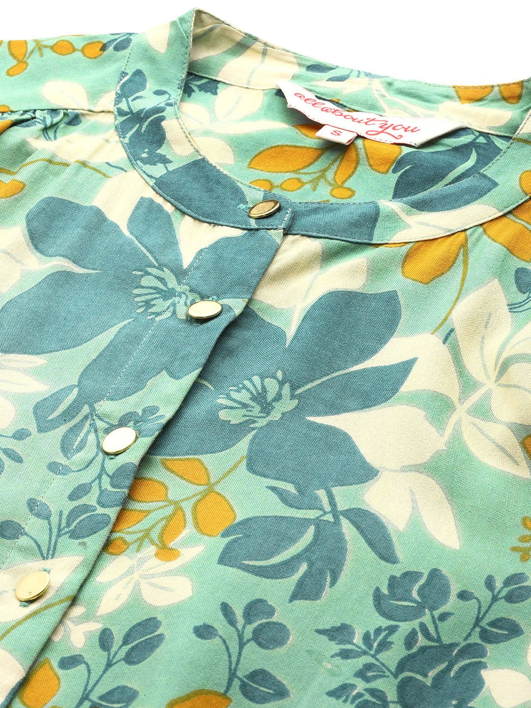 all about you Women Floral Opaque Printed Casual Shirt - Image 2