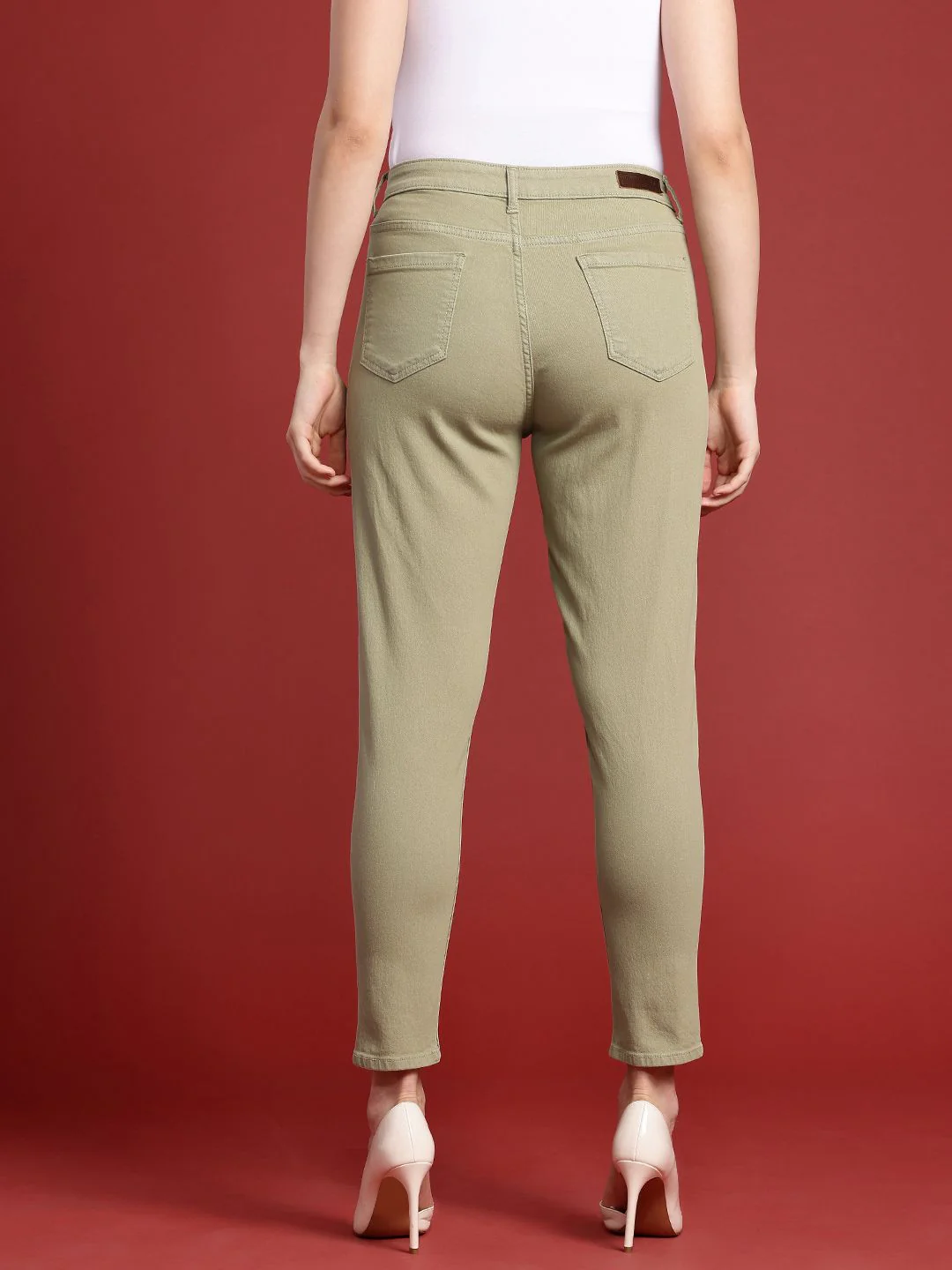all about you Women High-Rise Mom Fit Stretchable Jeans - Image 3