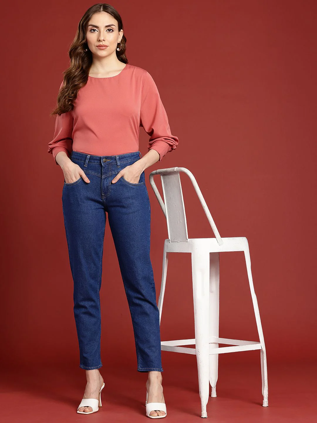 all about you Women Mom Fit Stretchable Jeans - Image 5