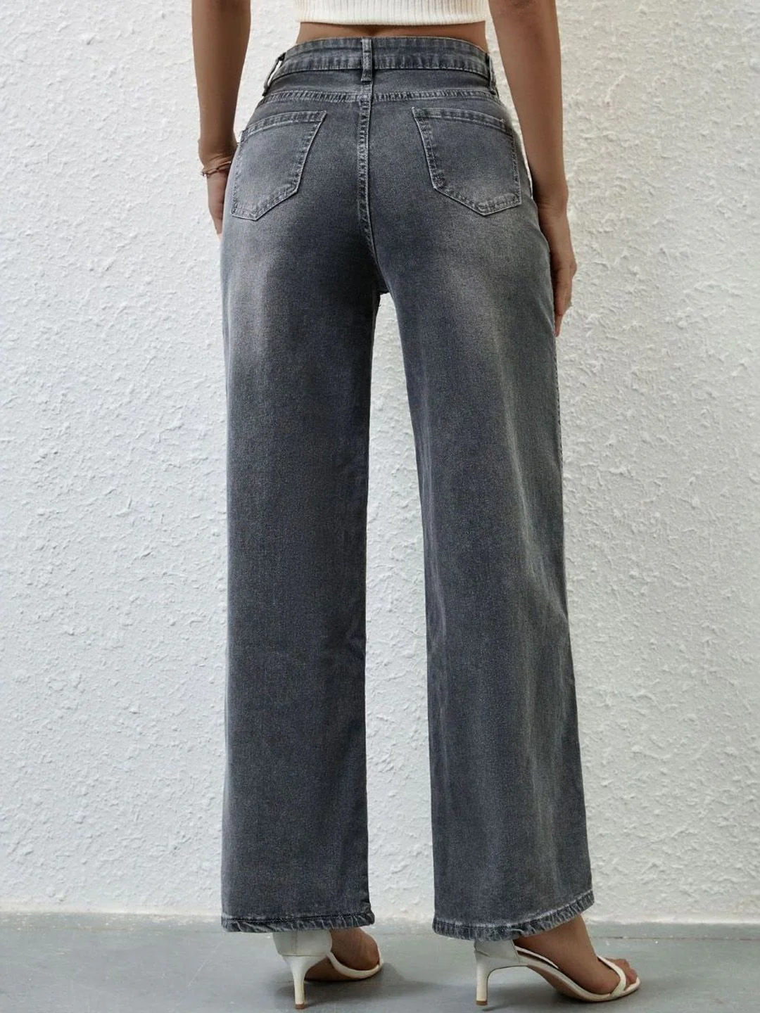 all about you Women Original Regular Fit Light Fade Mid-Rise Jeans - Image 7