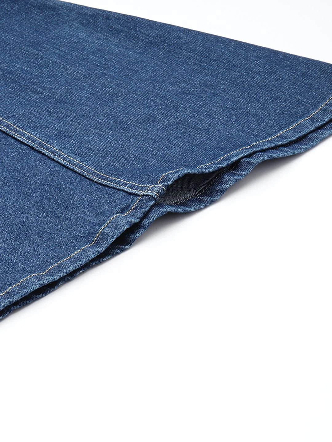 all about you Women Slim Flared Bootcut High-Rise Light Fade Stretchable Jeans - Image 7