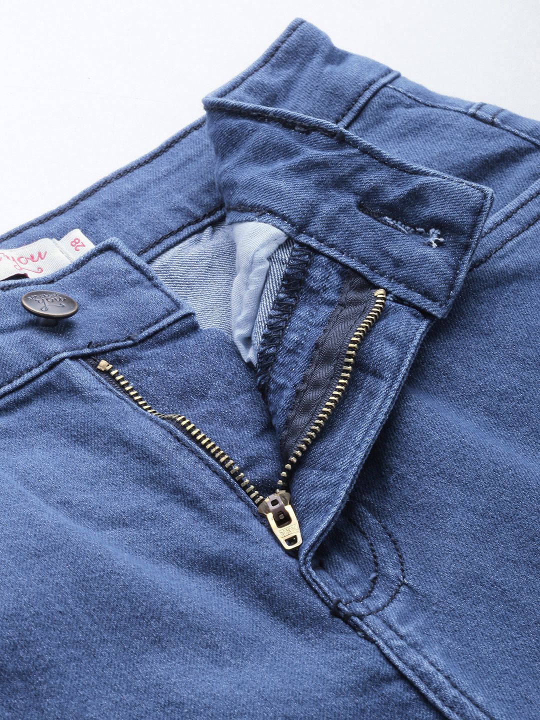 all about you Women Straight Fit High-Rise Light Fade Stretchable Jeans - Image 4