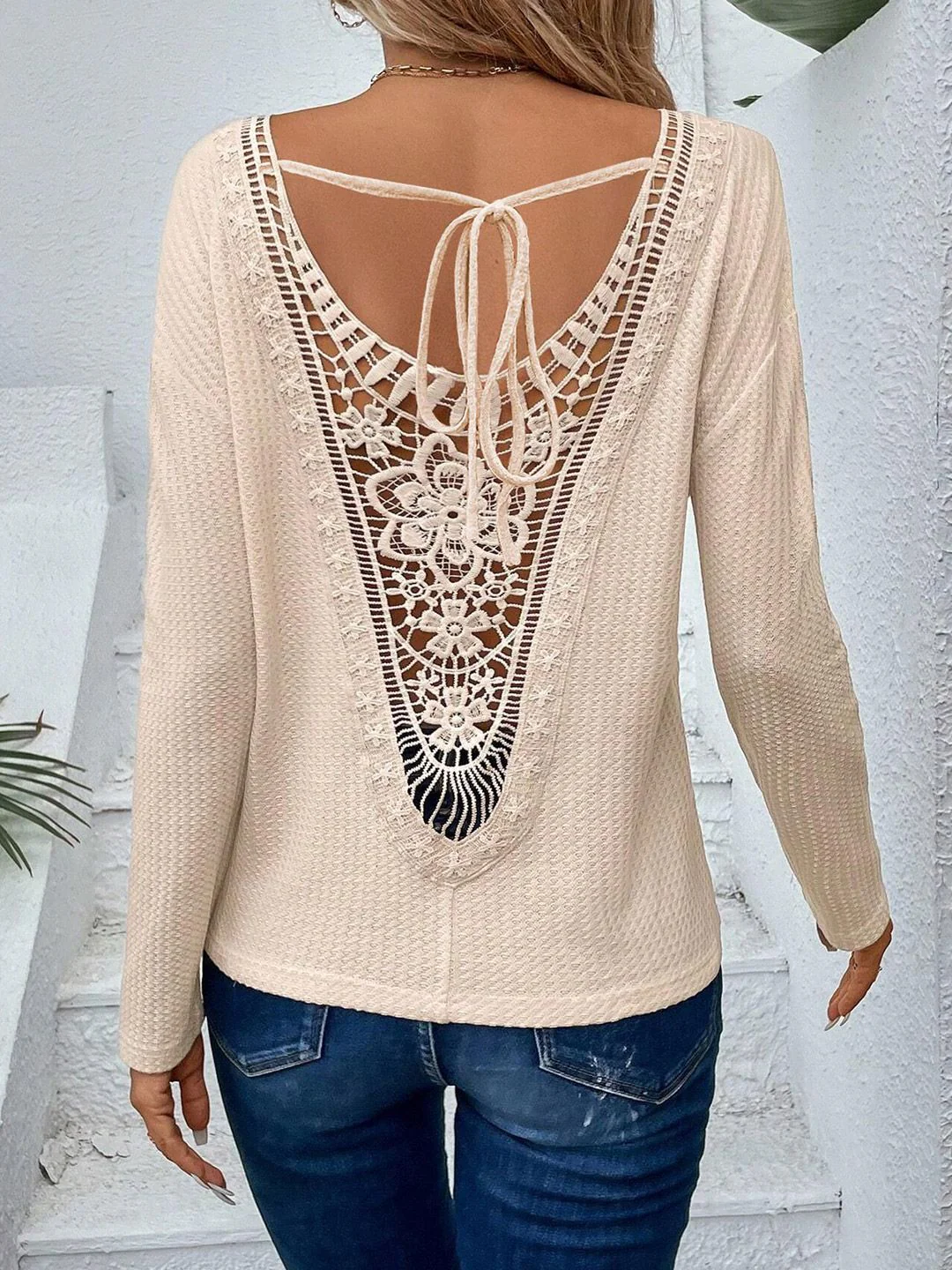 all about you Women V-Neck Solid  Top - Image 4