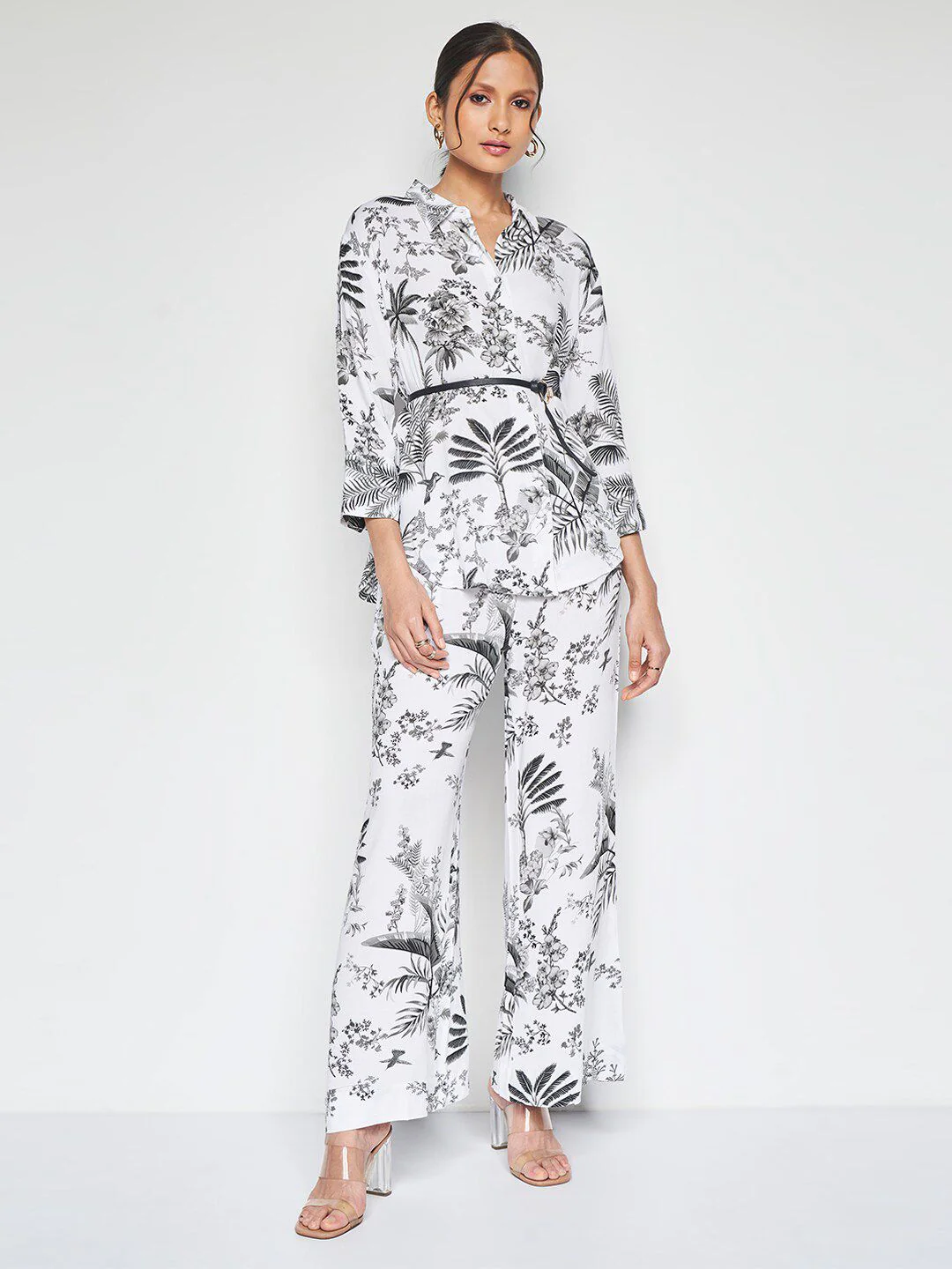 AND Printed Shirt & Trousers Co-Ords Set - Image 3