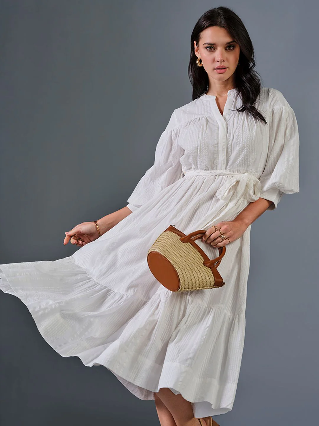 AND Strappy Maxi Dress - Image 7
