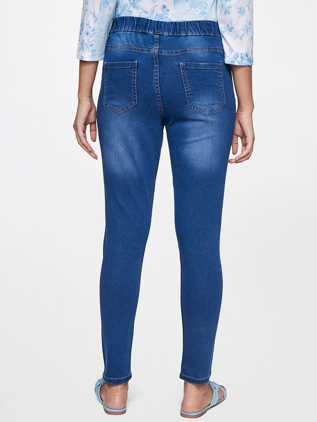 AND Women Mid-Rise Skinny Fit Jeggings - Image 3