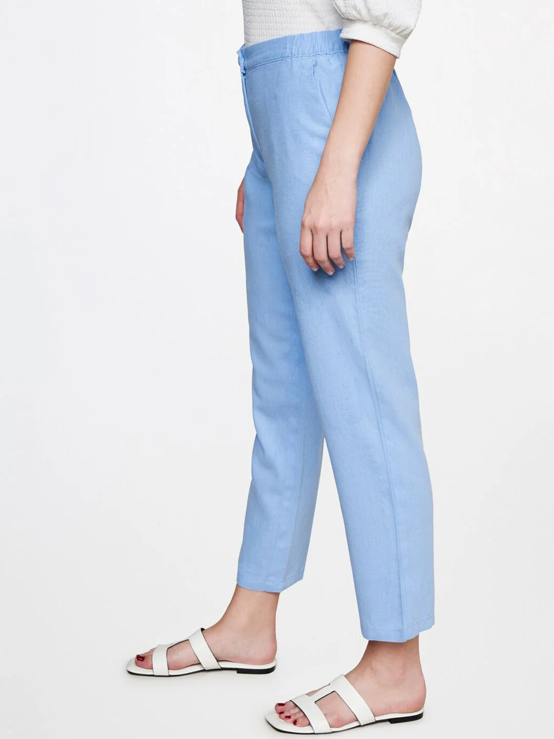 AND Women Mid-Rise Tapered Fit Trousers - Image 2