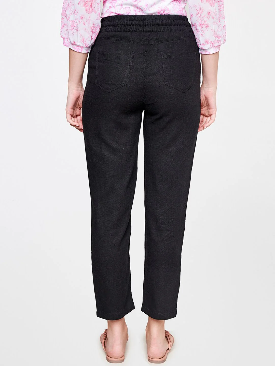 AND Women Tapered Fit Cigarette Trousers - Image 3