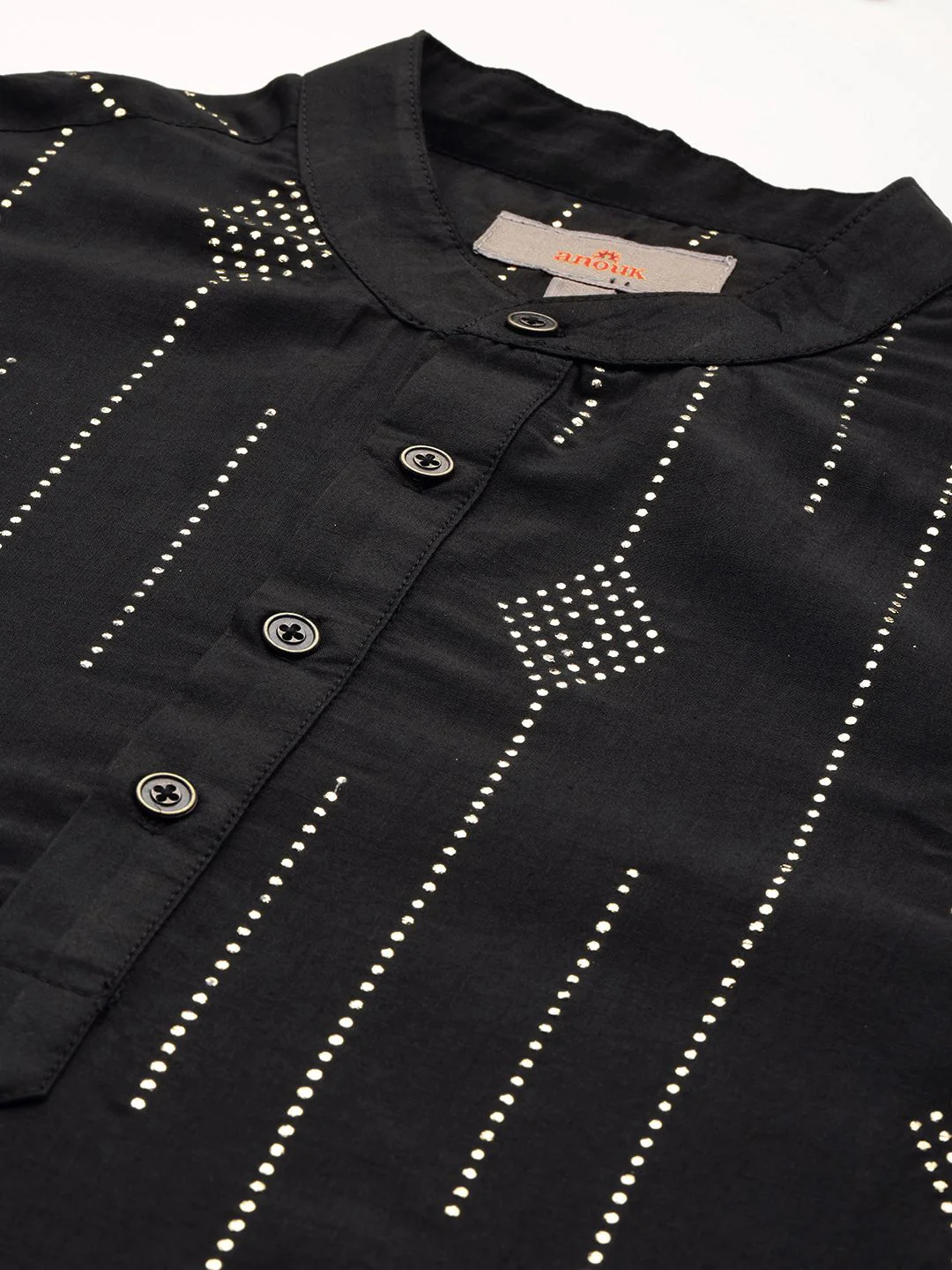 Anouk Embellished Mukaish Kurta - Image 2