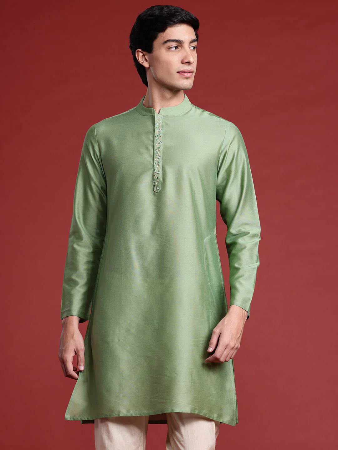 Anouk Embroidered Detail Kurta