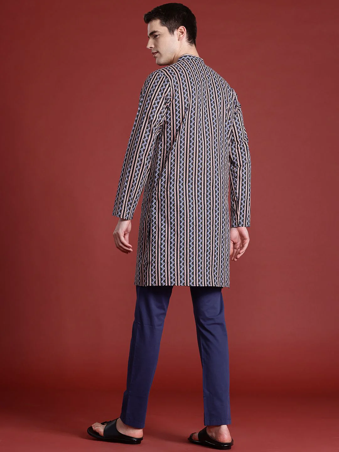 Anouk Pure Cotton Printed Kurta - Image 4