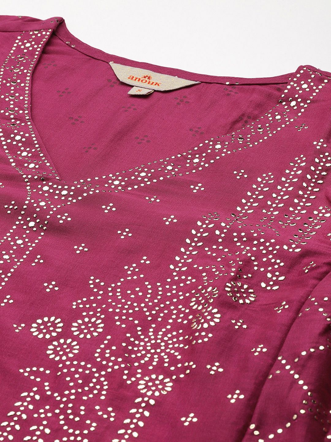 Anouk Tyohaar Collection Embellished A-Line Kurta - Image 2