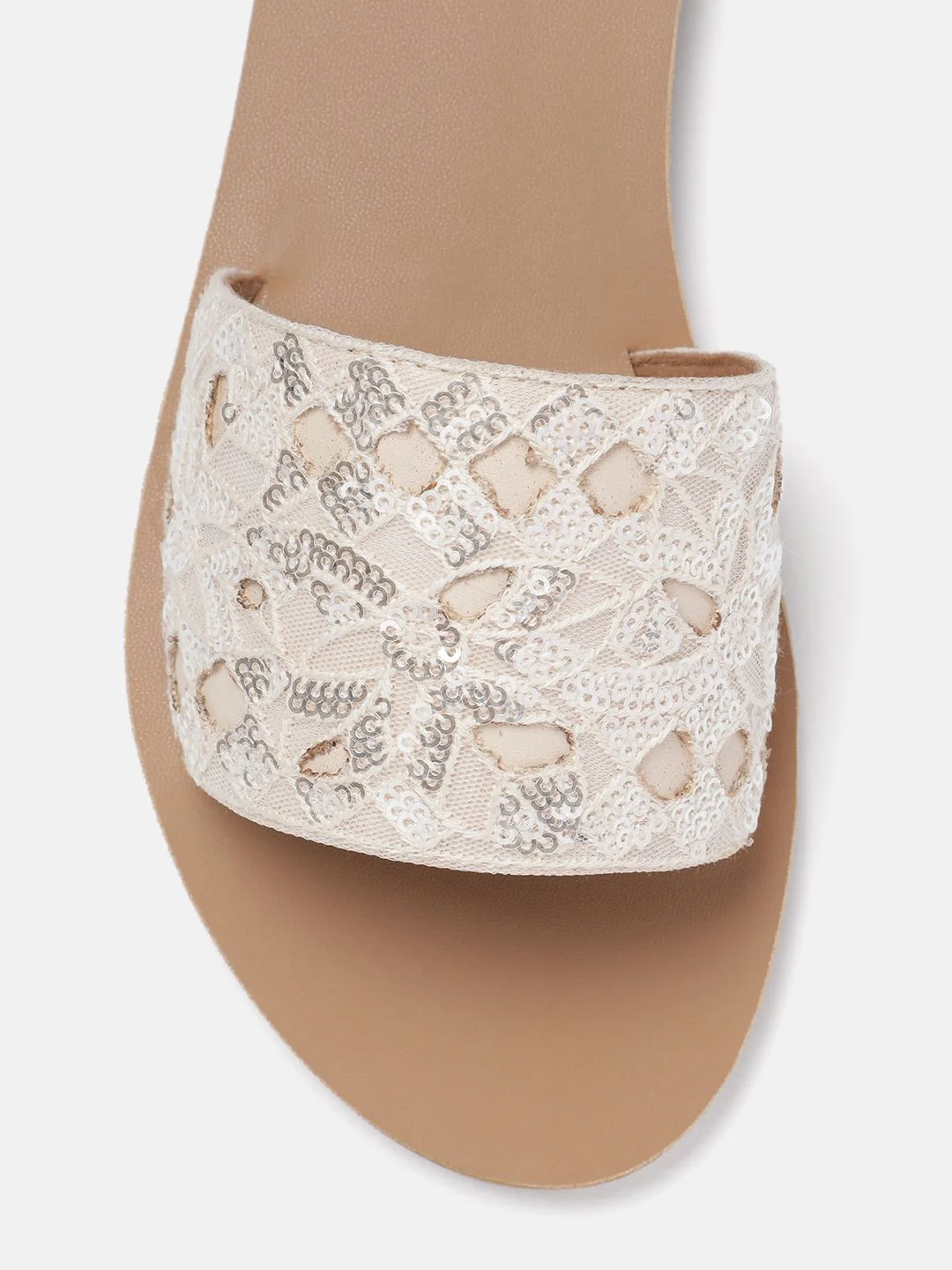 Anouk Women Embroidered Open Toe Flats - Image 11