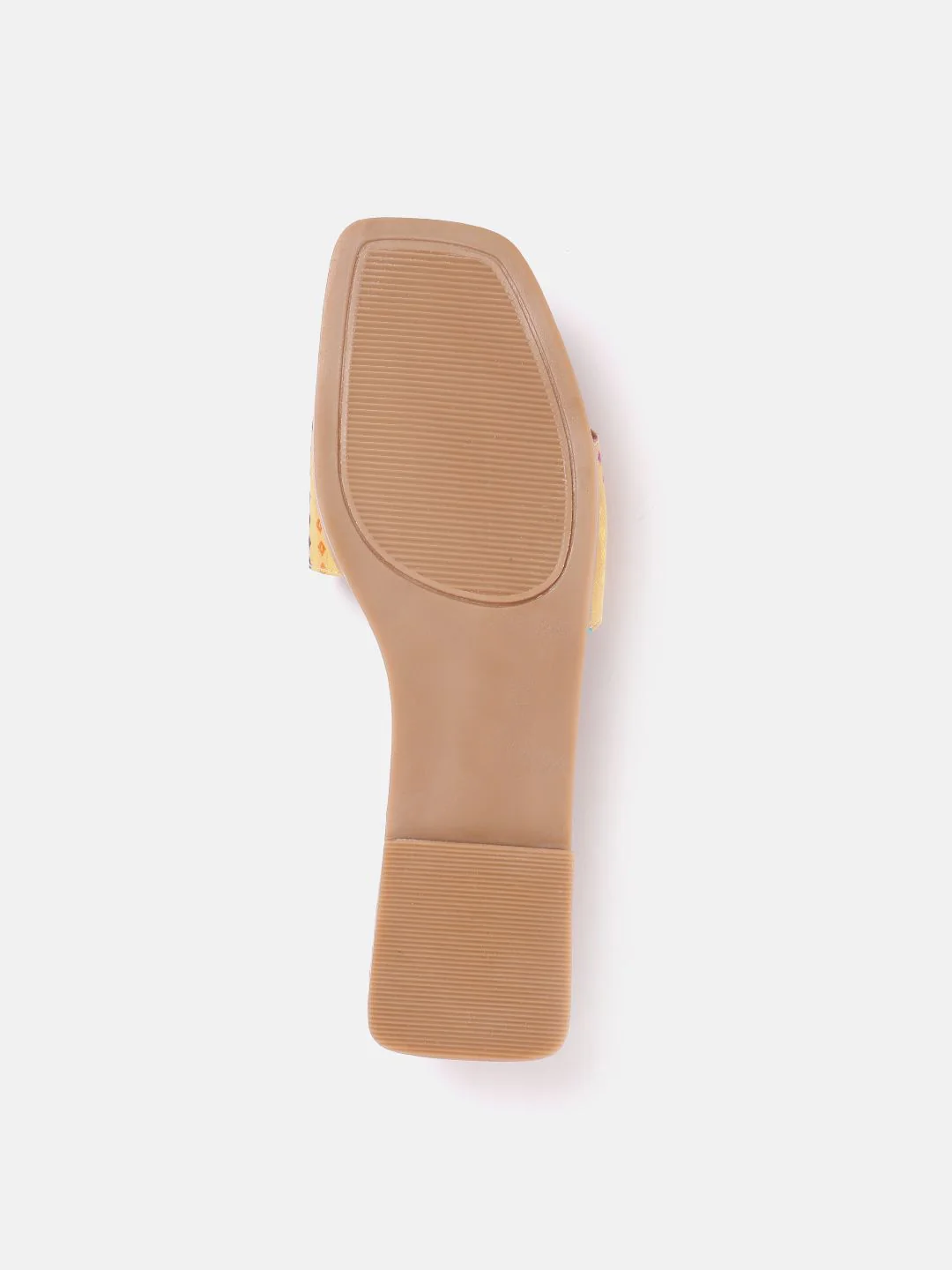 Anouk Women Woven Design Open Toe Flats - Image 5