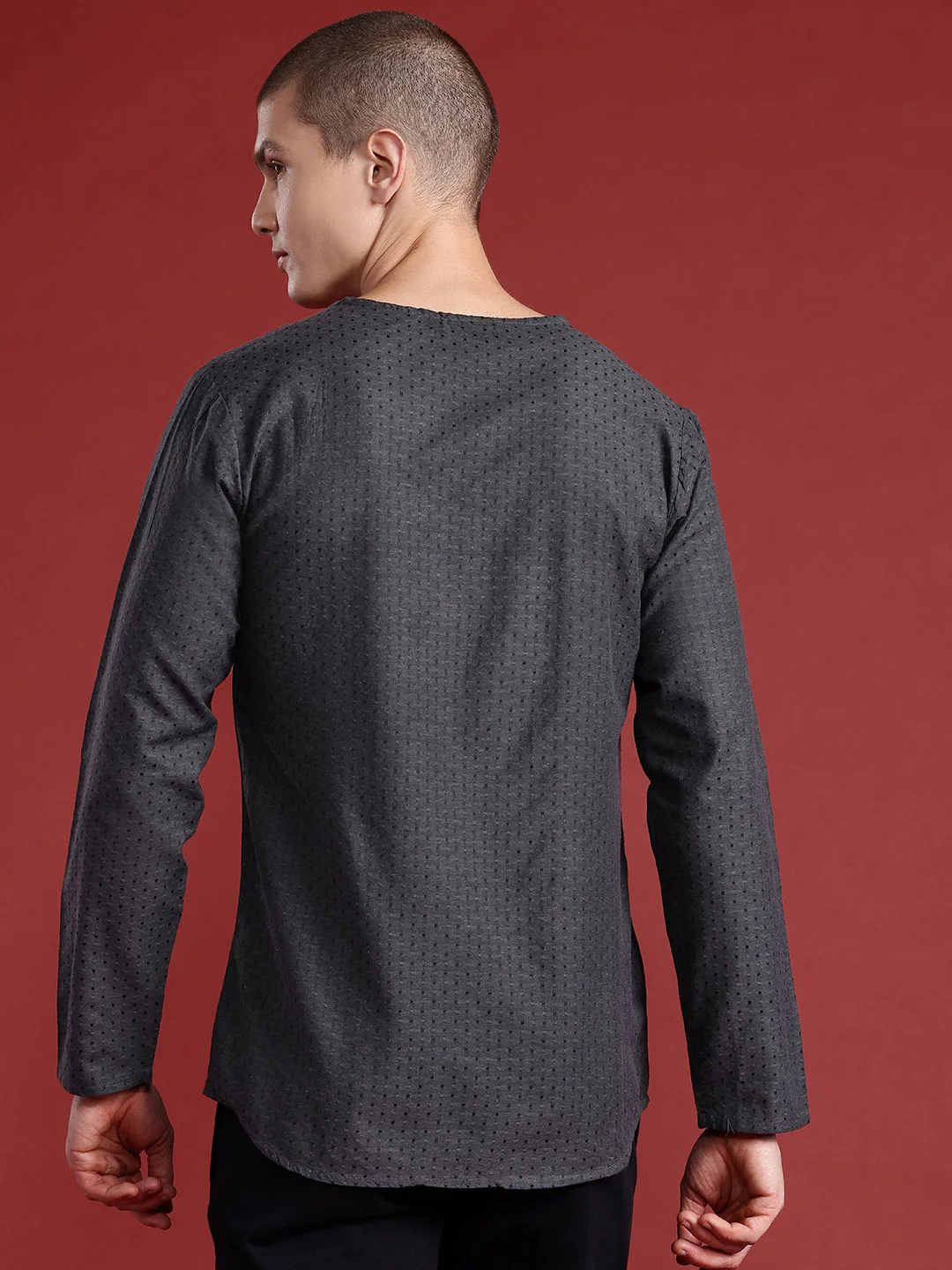 Anouk Woven Design Kurta - Image 5