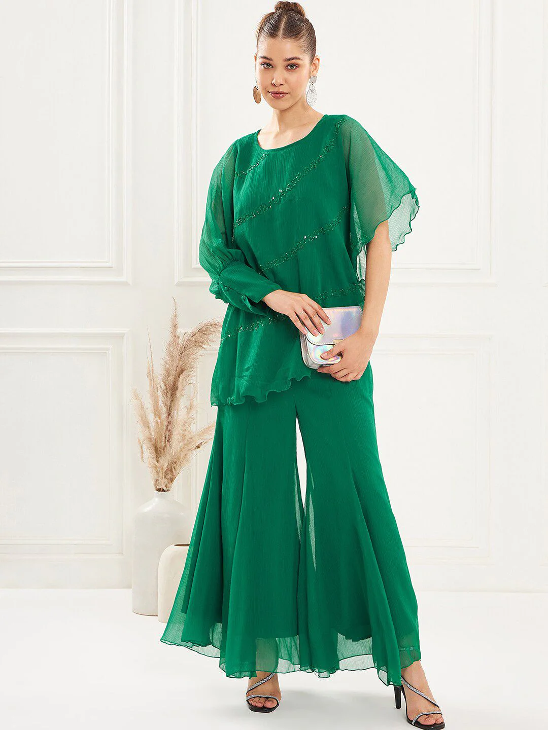 Antheaa Embellished Co-Ord Set - Image 6