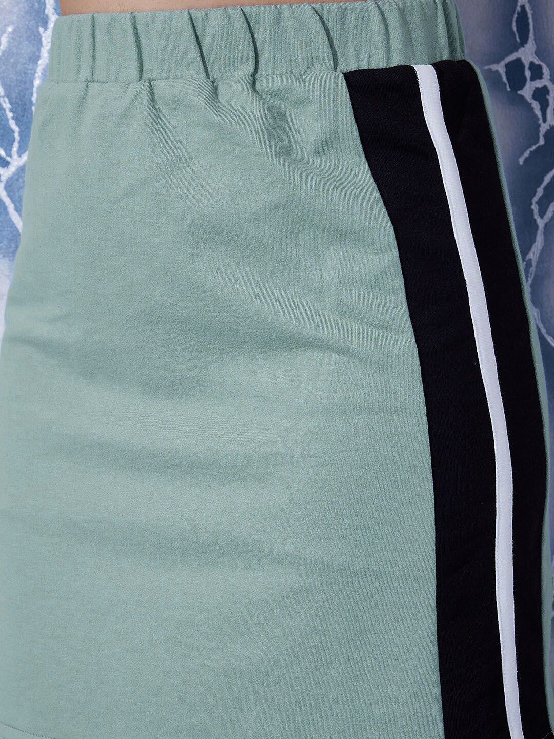 Athena Colourblocked Sweatshirt With Straight Skirt Co-Ords - Image 3