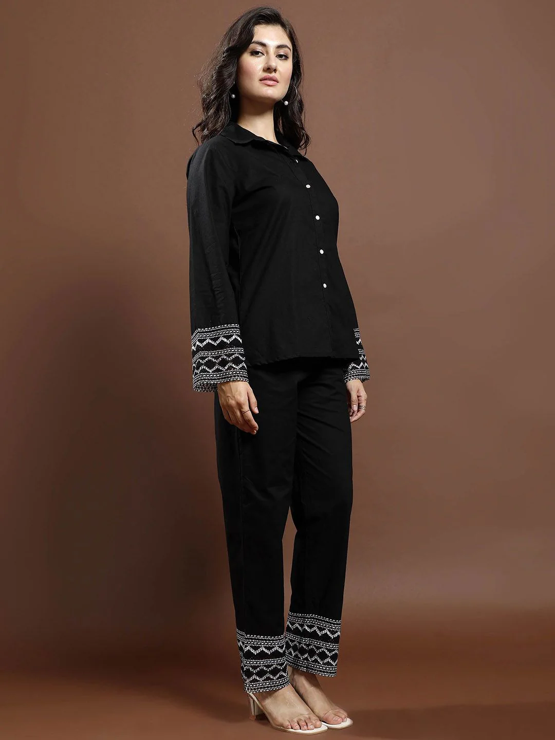 Athena Pure Cotton Shirt & Trousers - Image 3