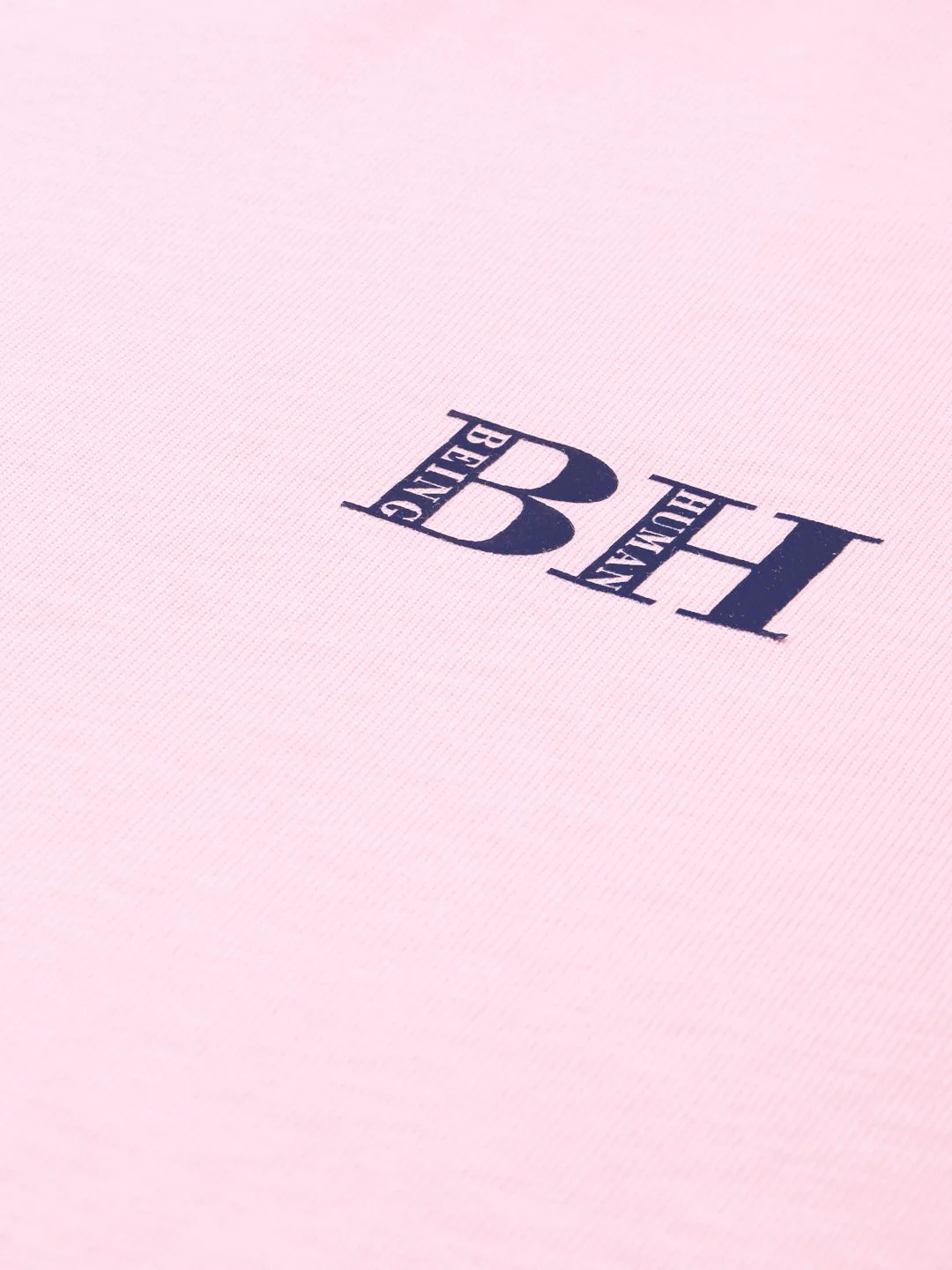 Being Human Brand Logo Printed Pure Cotton T-shirt - Image 2