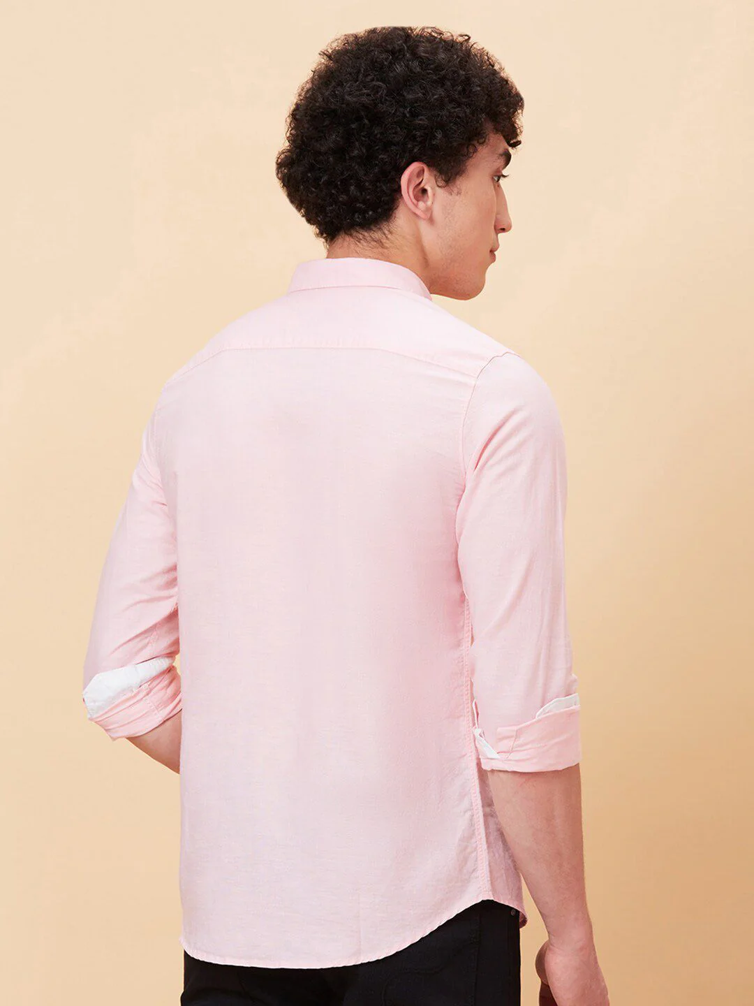 Being Human Button-Down Collar Slim Fit Cotton Casual Shirt - Image 5