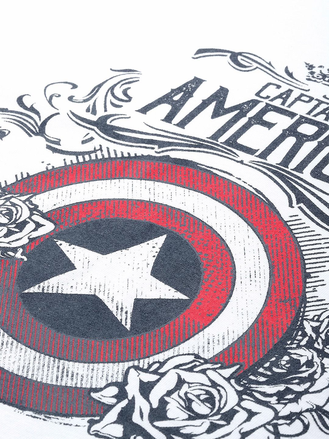 Being Human Captain America Printed Pure Cotton T-shirt - Image 2