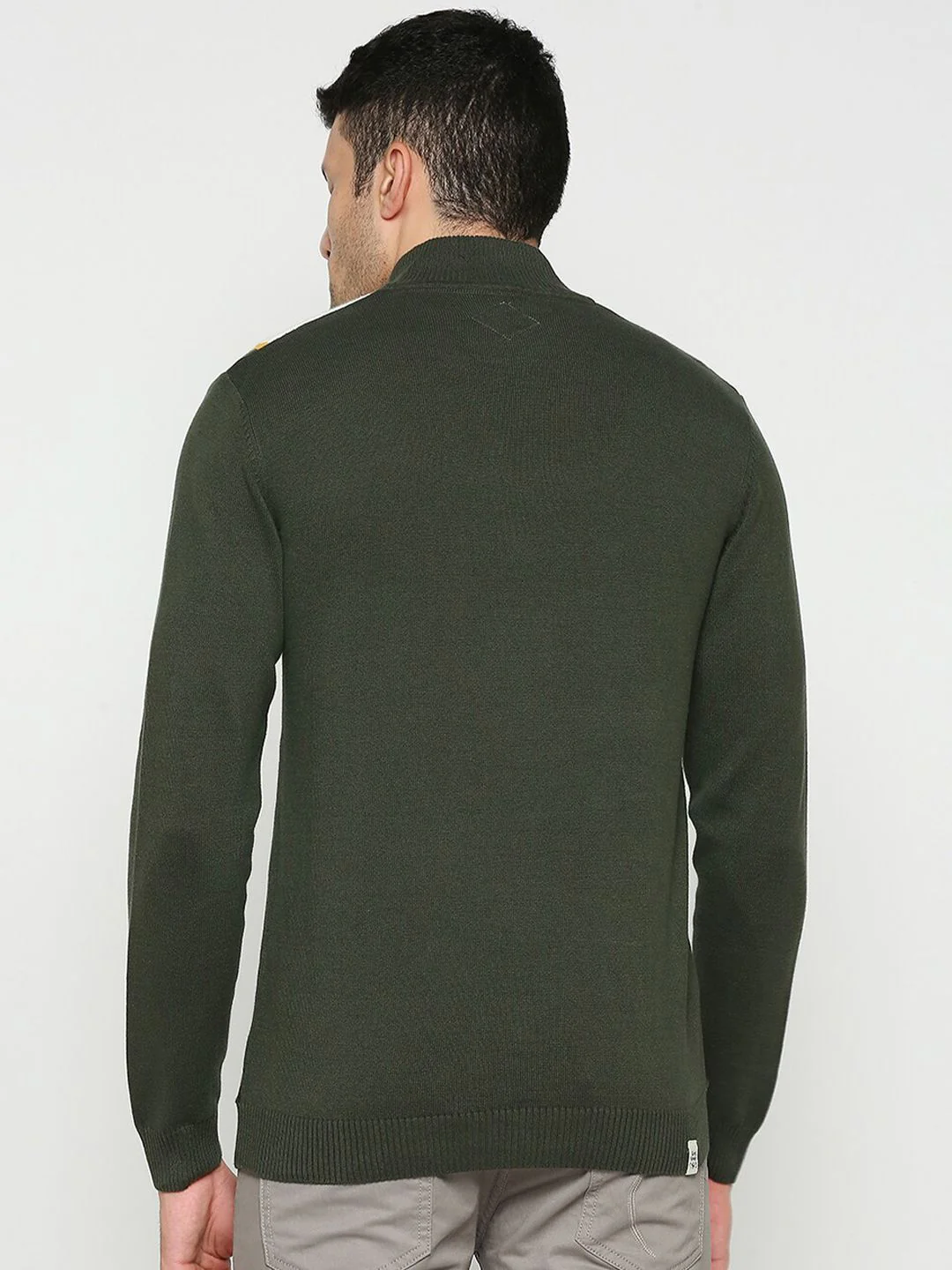 Being Human Colourblocked Half Zip Pullover - Image 4