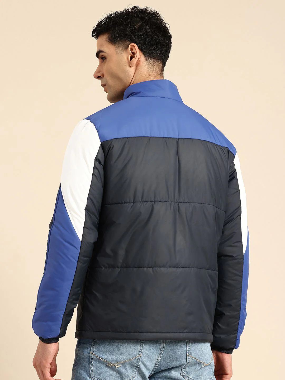 Being Human Colourblocked Padded Jacket - Image 5