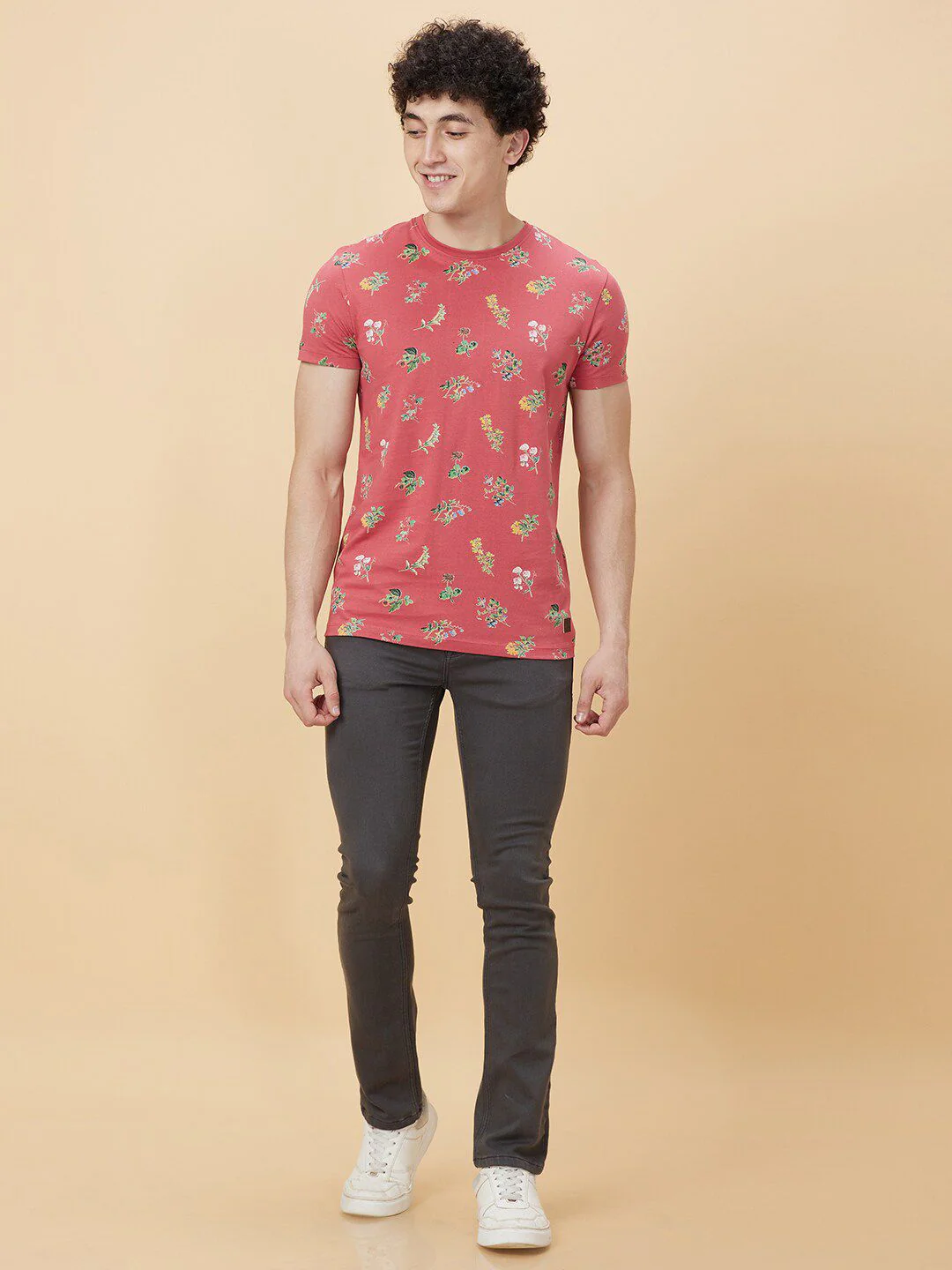 Being Human Conversational Printed Round Neck Pure Cotton T-shirt - Image 4