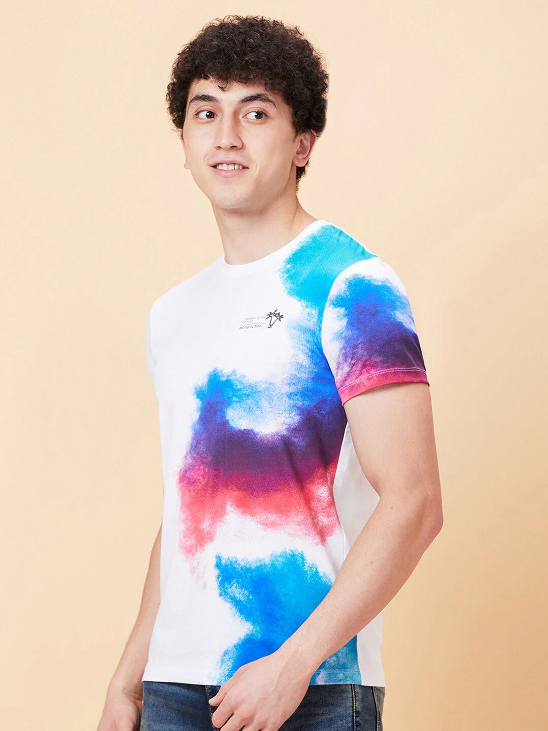 Being Human Graphic Printed Cotton Casual T-shirt - Image 3