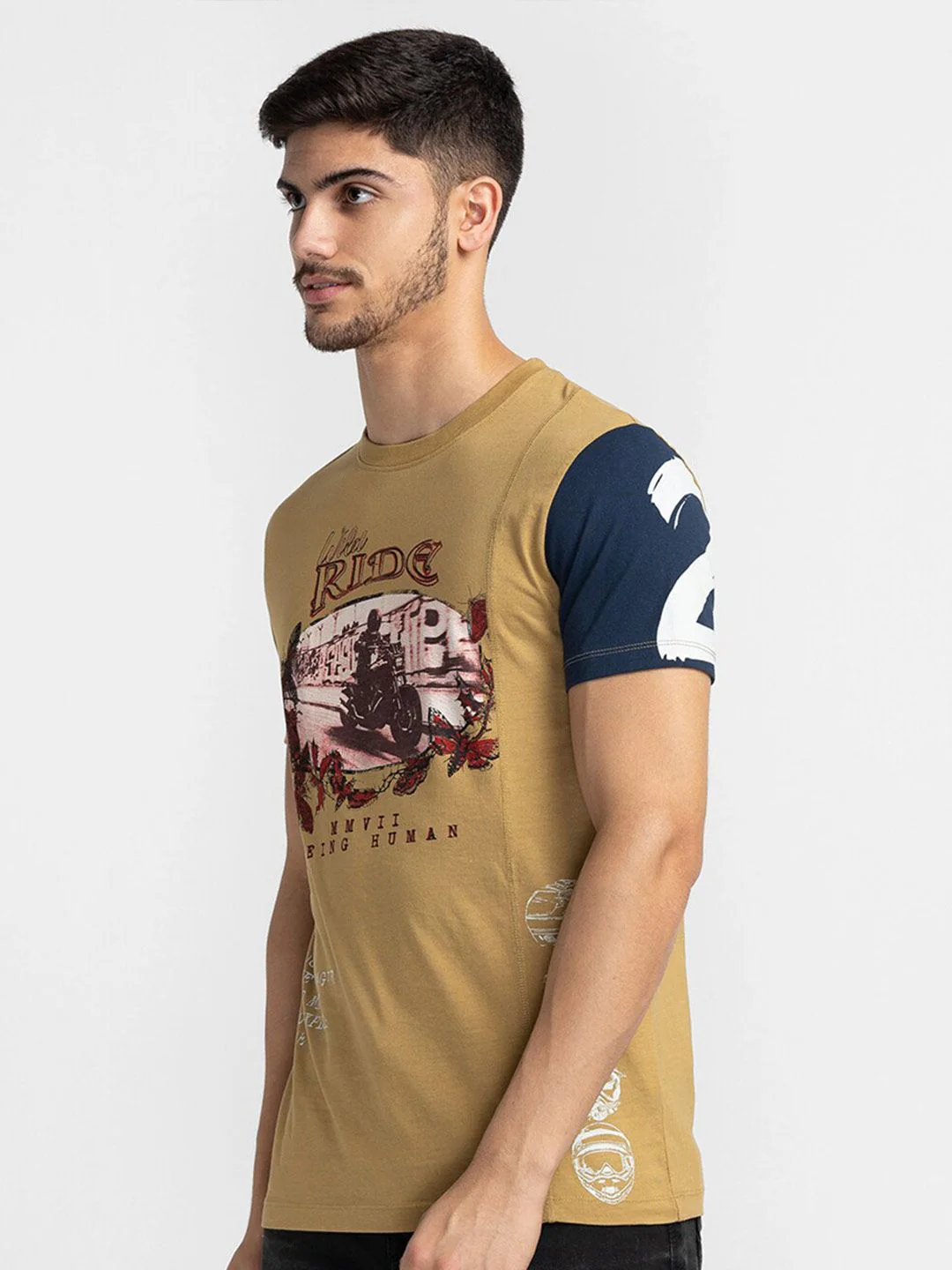 Being Human Graphic Printed Cotton T-shirt - Image 3