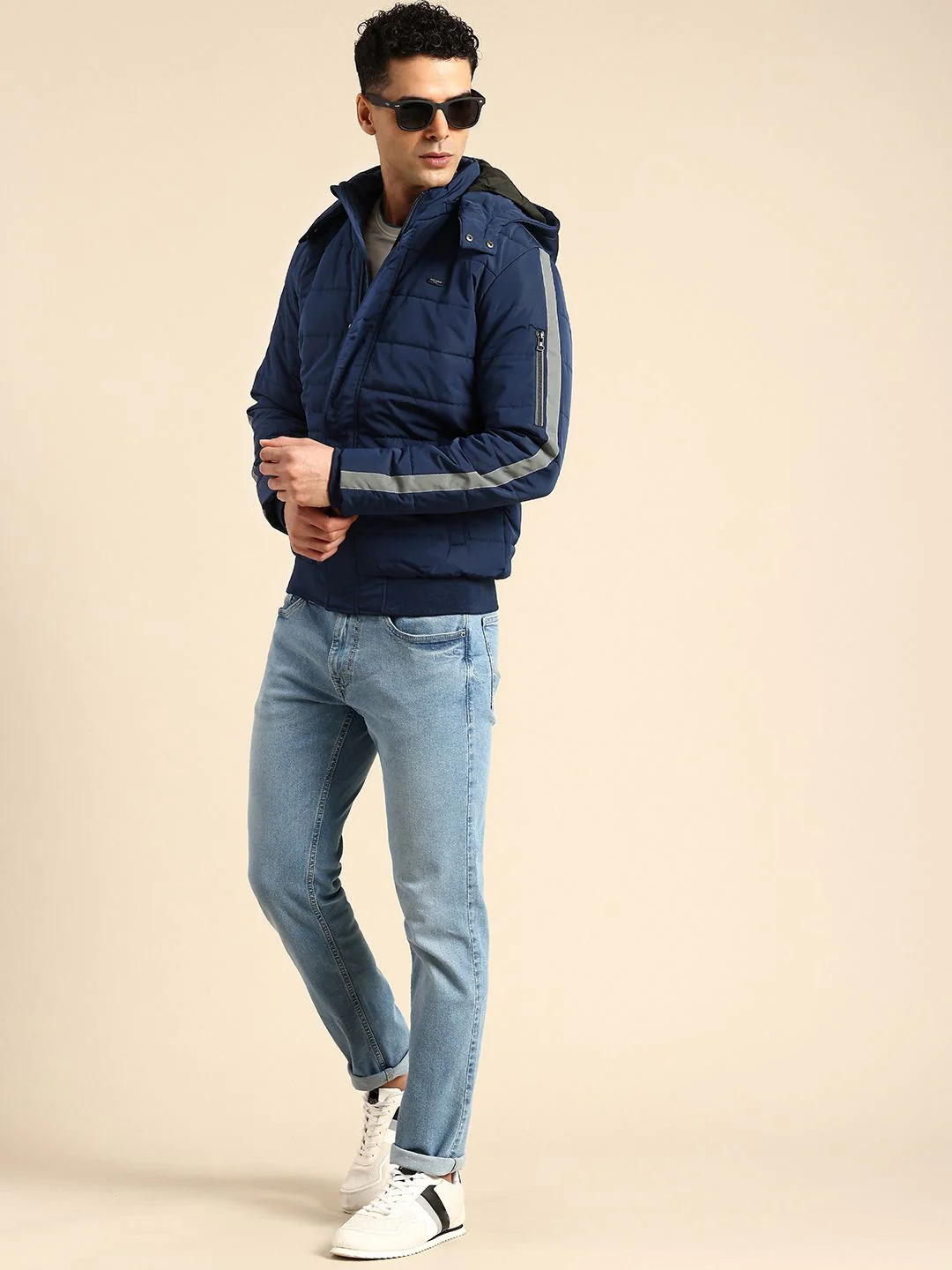 Being Human Hooded Padded Jacket - Image 4