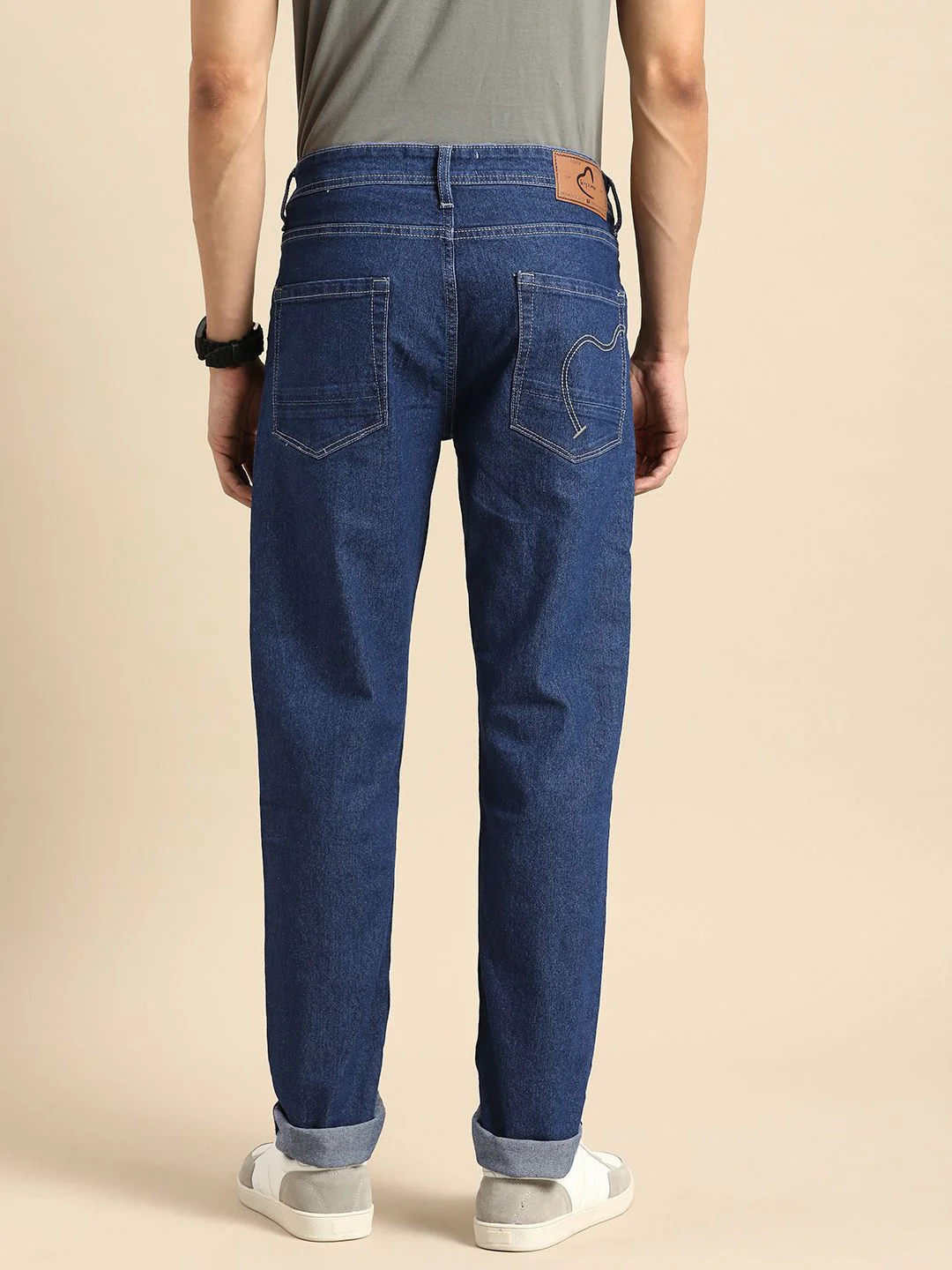 Being Human Men Blue Slim Fit Stretchable Jeans - Image 3