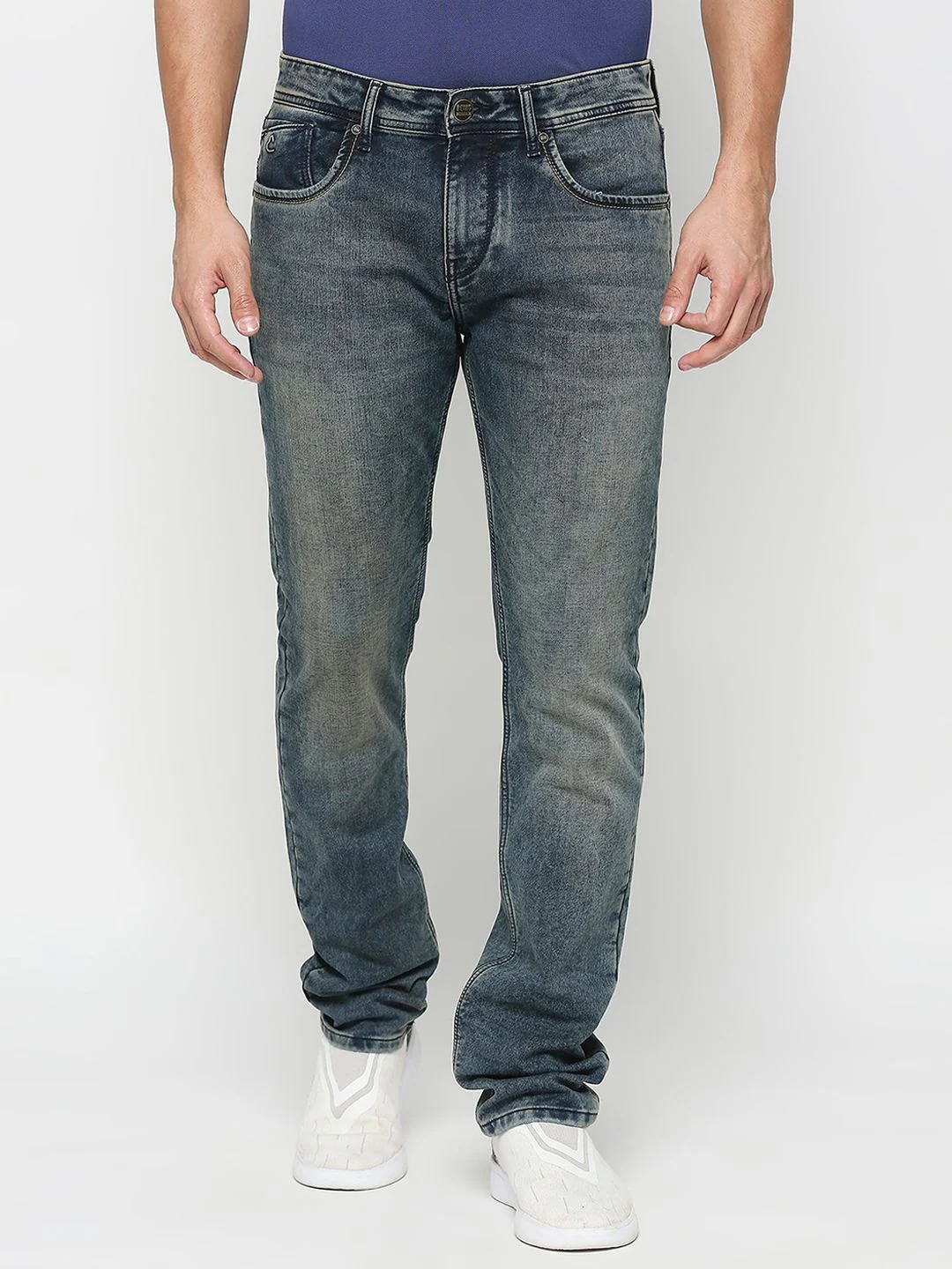 Being Human Men Bootcut Clean Look Heavy Fade Jeans
