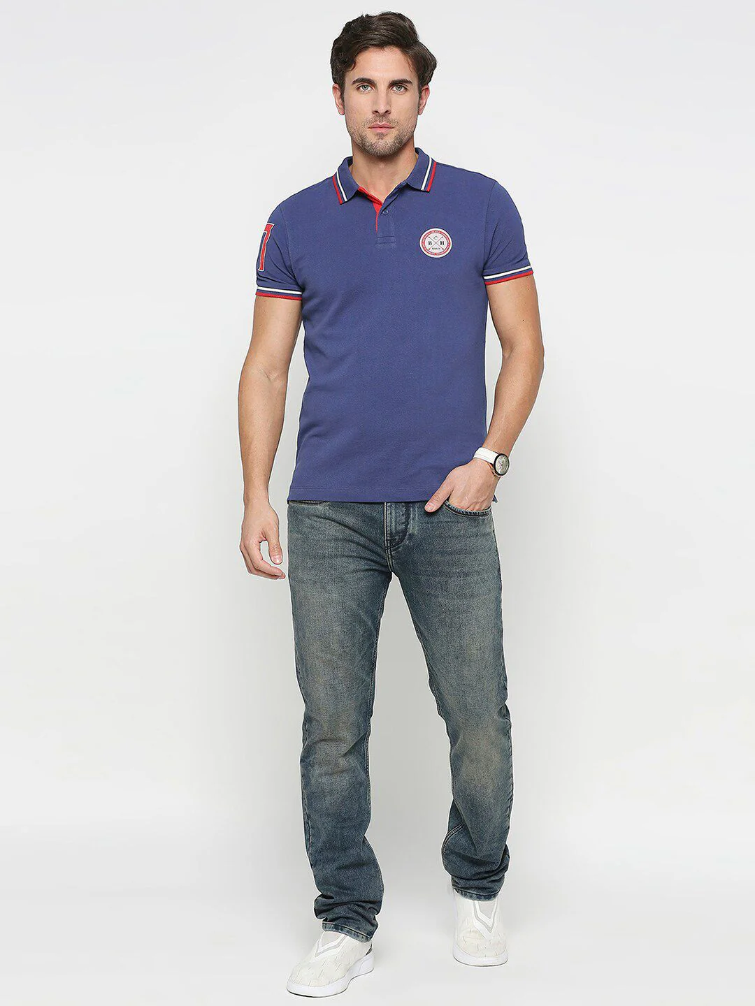 Being Human Men Bootcut Clean Look Heavy Fade Jeans - Image 4