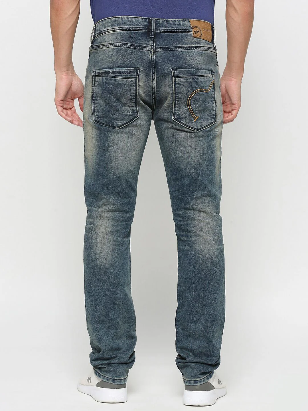 Being Human Men Bootcut Clean Look Heavy Fade Jeans - Image 5
