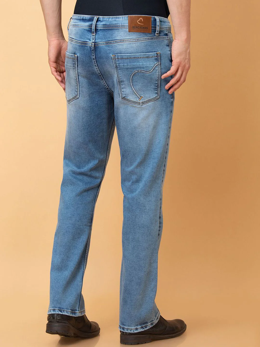 Being Human Men Bootcut Heavy Fade Jeans - Image 3